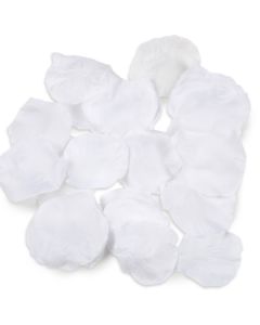 Pétalos de rosa blancos, precio x bolsa de 144u.