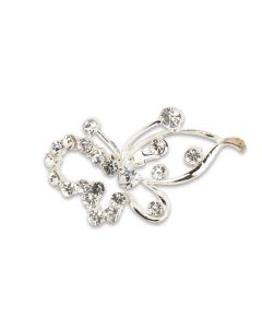 Broche mariposa 5,5x3cm., min.12