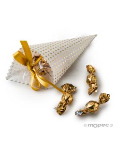 Cono topos dorados 5croki-choc min.12