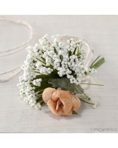 Bouquet floral con gypsophila para I150 stdo.min.12
