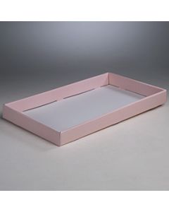 Bandeja lujo rosa 46x27x4,5cm