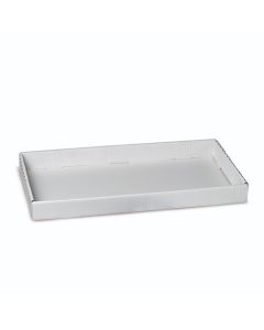 Lux carton tray white 46x27x4,5cm