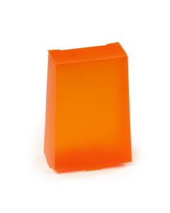 Estuche eco naranja  5,4x7,1x2,9cm. min.25