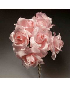 Rositas irisadas rosa pomo de 6 unidades mínimo 12 pomos