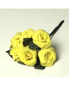 Bouquet 6 roses Yellow min.12 WEB PROMO