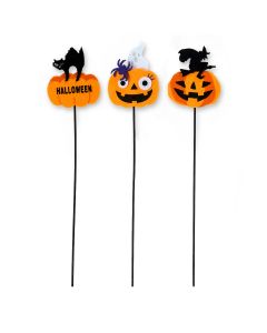 Pic felt Halloween pumpkins stdo 30cm. min.3