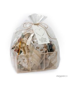 Mother's Day gift set little basket card 