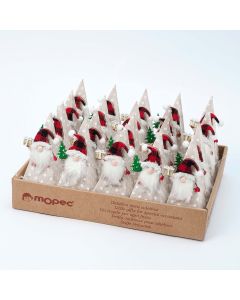 Set 20 Case 3 crokichoc with 5.5cm checkered gnome