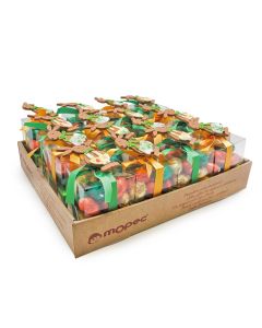Display 16 boxes with 12 praliné eggs coniglio clip