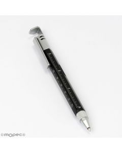 Black multi-function pen, min.6