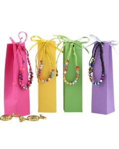 Pulsera multicolor en caja con 5 minifruits, stdo.min.4