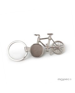 Metal bicycle keyholder 10x4,5cm.