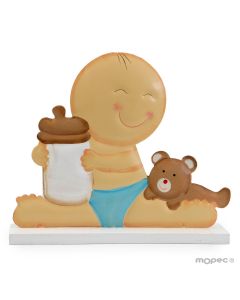 Figura pastel metal Pita biberón 15cm P.GOLOSO