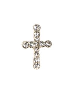 Broche Cruz de strass 2x3cm min.12 PROMOCIÓN