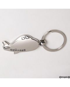 Metal airplane key ring 3,5x8,5cm