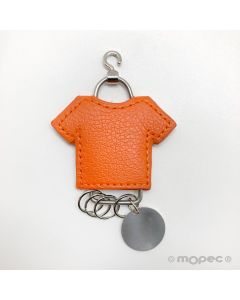 Porte-clés multiple t-shirt orange PRIX DOUX