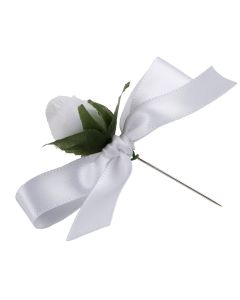 Prendido flor blanca, min.25