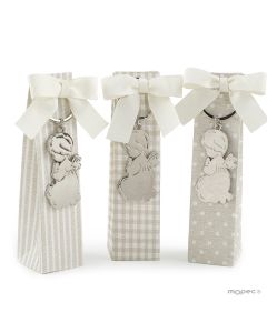 Estuche 5 pel. choc llavero metal Angel stdo. mín. 3