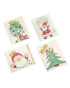 Tarjetas navideñas 8x6,5cm. disponibles en varios idiomas