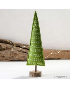 Felt tree 29cm.aprox.con trunk base