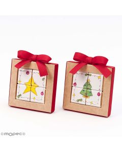 Box 4 neapolitans Sweet Christmas