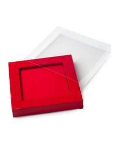 Funda acetato caja marco 10,2x1,6x10,2cm, min.25