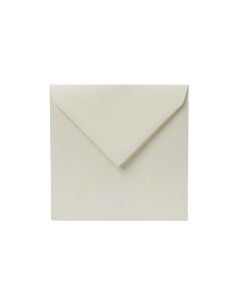 Textured ivory envelope 130g, 14.5x14.5cm