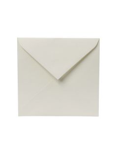 Textured ivory envelope 130g, 17x17cm