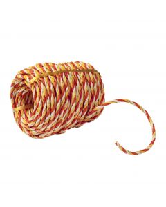Cordone spesso in carta bianco/giallo/rosso 23mt