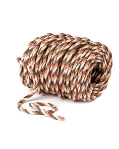 Thick paper cord ivory/brown 23mt