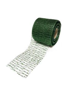 Ribbon net dark green 80mmx25m