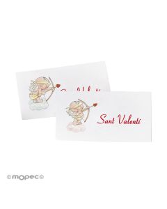 Tarjetas precortadas cupido St.Valentí