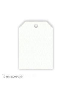 Tarjeta blanca rectang.esquinas 2,7X4cm.(preciox50u.)min.50