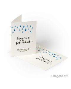 Tears of Happiness Card 5,2x7,4cm. 1hj=8u, min.5hj available in multiple languages