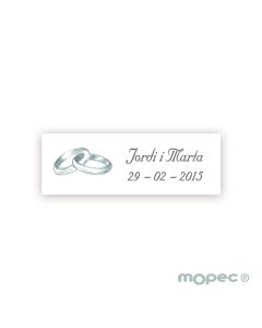 Et. adhesivas anillos gris 1hj=68u. min.5