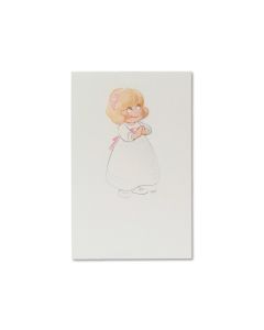 Image communion fille blonde, prix x 25pcs.