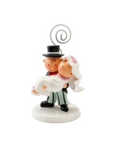 Pit&Pita novia en brazos porta-tarjetas 9,5cm. min6