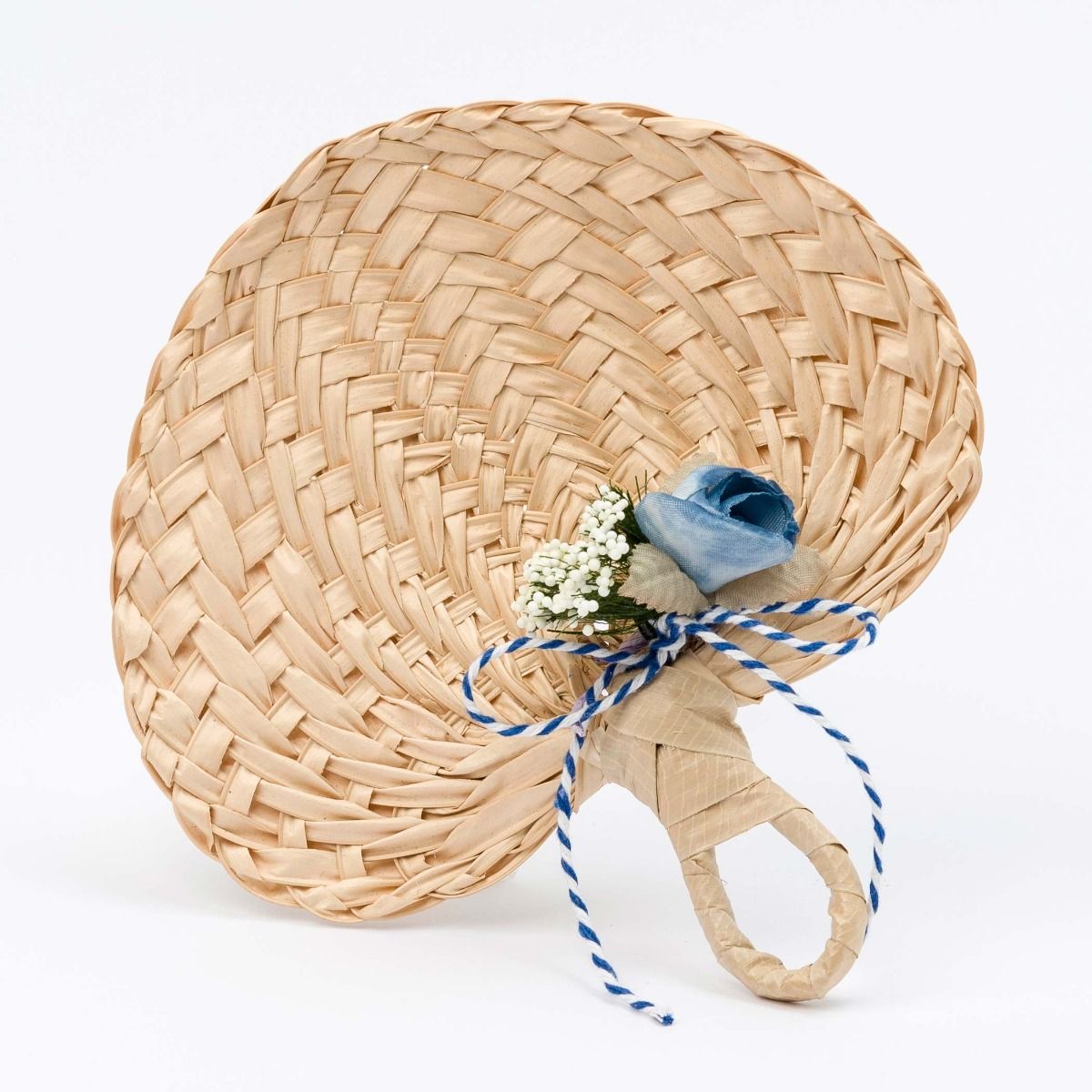 Ventagli In Foglia Di Palma Naturali - Pack Da 5 Pezzi, 29x30 Cm, Per Matrimoni E Feste - Foto 11