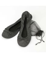 Ballerines pliables noir taille L