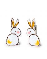 Pinza fieltro conejito de Pascua 6,6cm.min.6