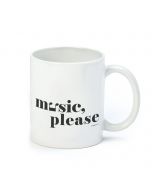Taza cerámica Music, Please en caja regalo