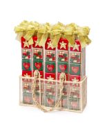 Expositor 40 estuches 6 napolitanas estrella, regalos