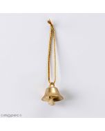 Campanitas doradas metálicas, 2x2,10cm.Ø, precio 12pcs