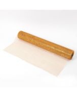 Plastic net ribbon gold 70cmx20mts