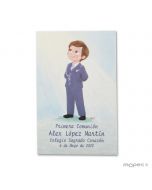 Estampa Comunión niño almirante azul precio x25u.min.25
