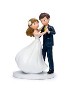 Figura pastel Boda novios bals