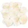 Ivory rose petals, price x bag of 144pcs.