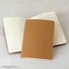 Notebook with smooth covers 14,5x20,5cms.
