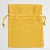 Cotton bag yellow 15x23cm, min.12