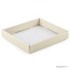 Lux carton tray ivory 27x24x5cm